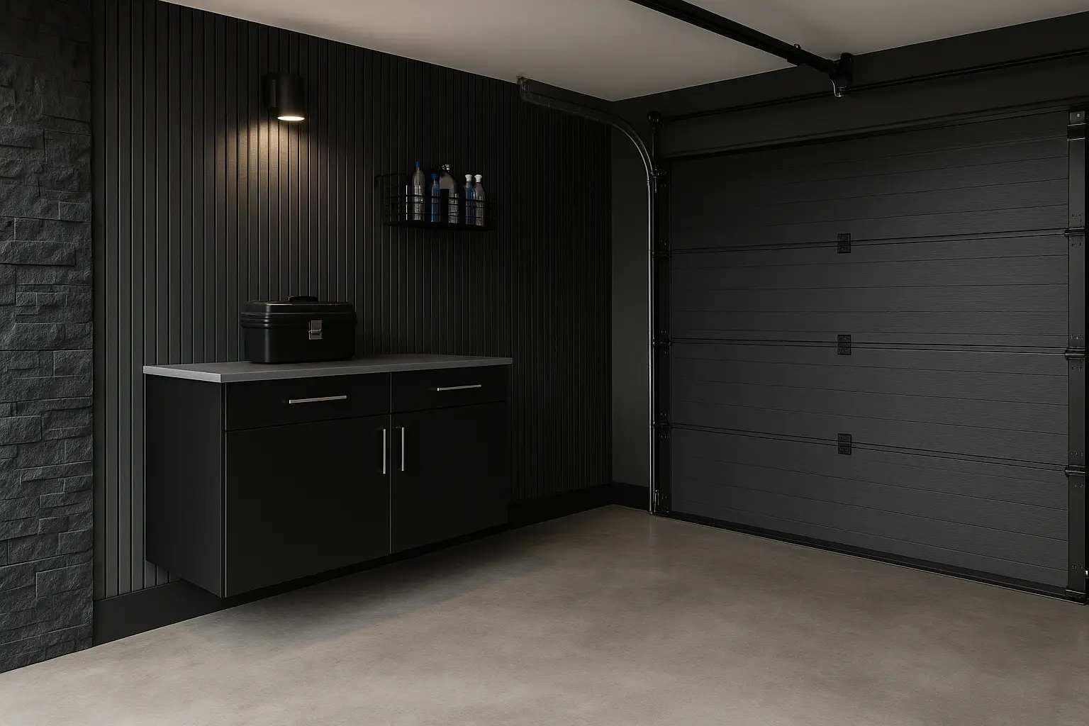 Showroom lineup of SD Wall Panels finishes and textures