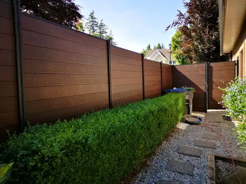 WPC composite fencing