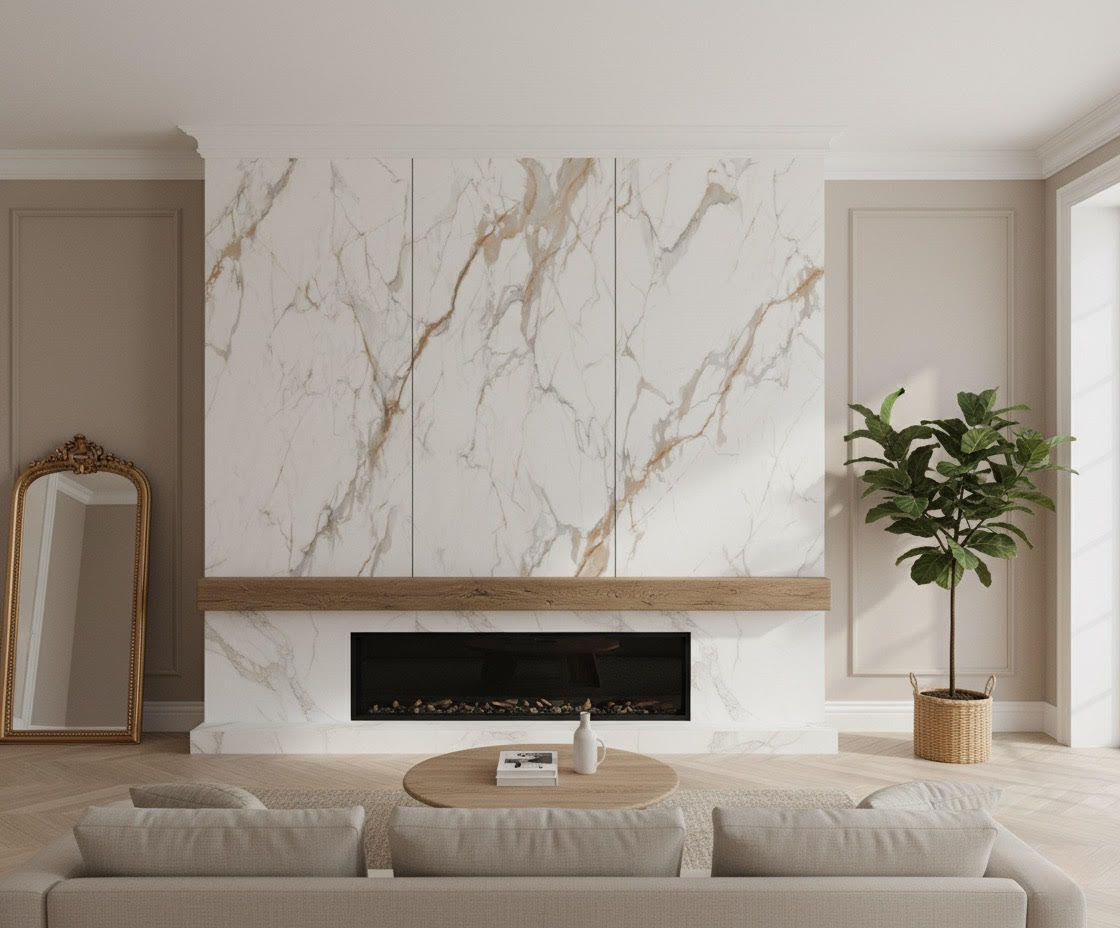 Calacatta Gold - Close Up Detail