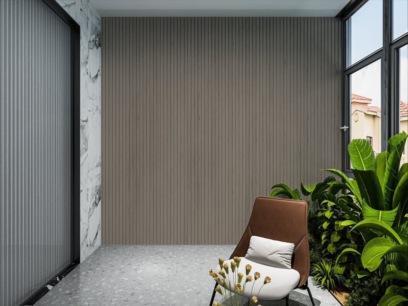 Ancient Wood Composite Wide Exterior Cladding - Additional View