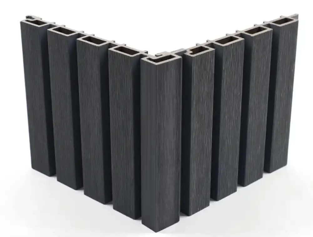 Black Composite Wide Exterior Cladding - Installed View