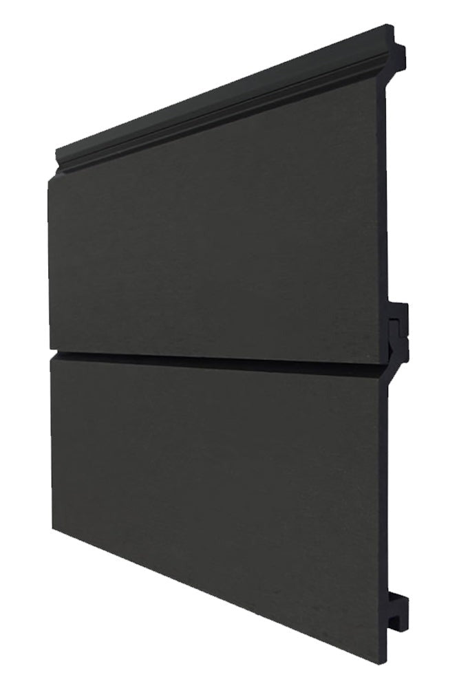 Black Exterior Shiplap Composite Siding