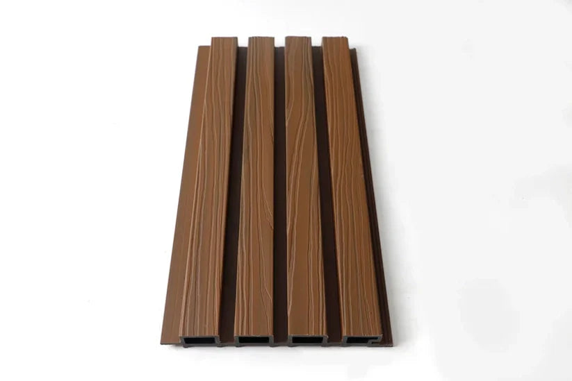 Brown Composite Wide Exterior Cladding 5 Pc Box 34 4 Sq Ft - Full View - San Diego