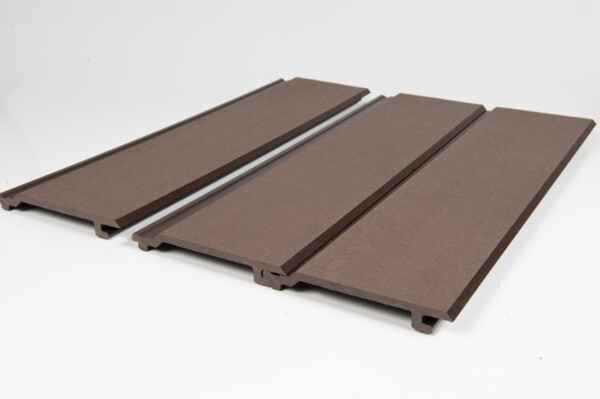 Brown Exterior Shiplap Composite Siding