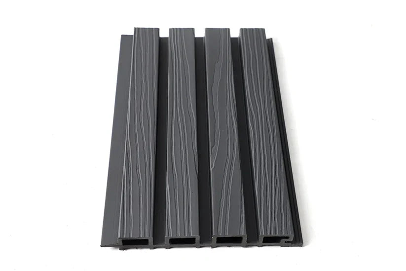 Gray Composite Wide Exterior Cladding - Full View - San Diego