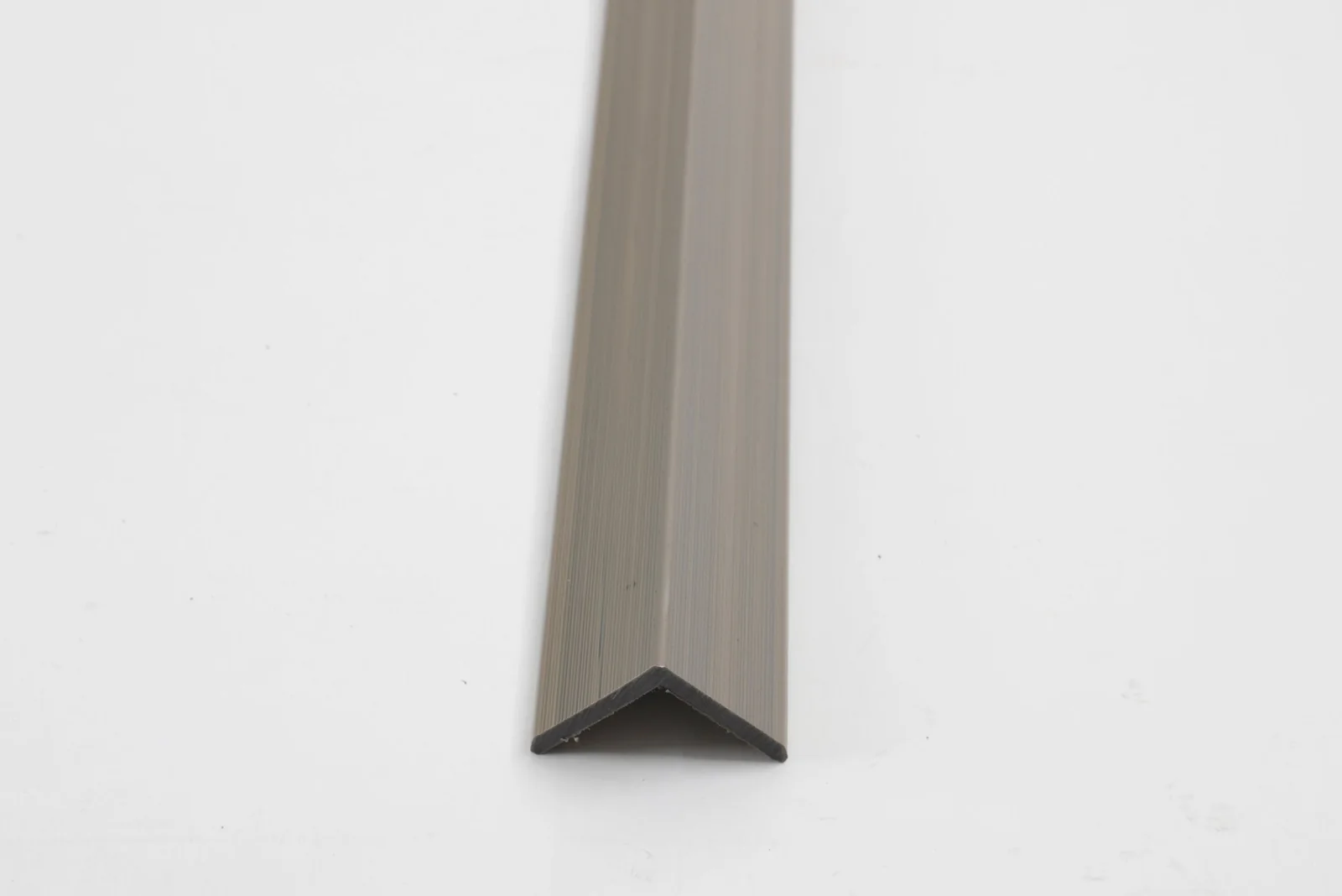 Ancient wood exterior composite siding end cap L trim