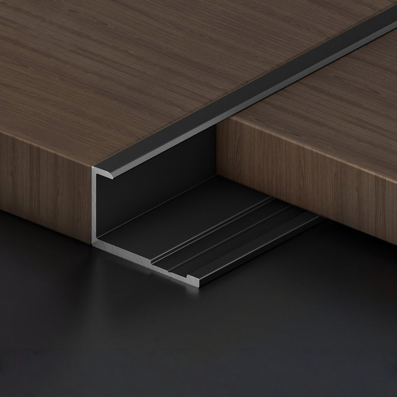 Aluminum Wall Panel Trim End Cap - Close Up Detail