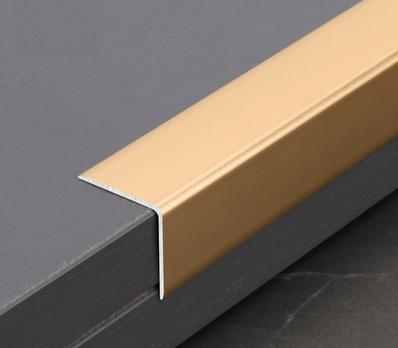 Aluminum Wall Panel Trim L Cap - Additional View