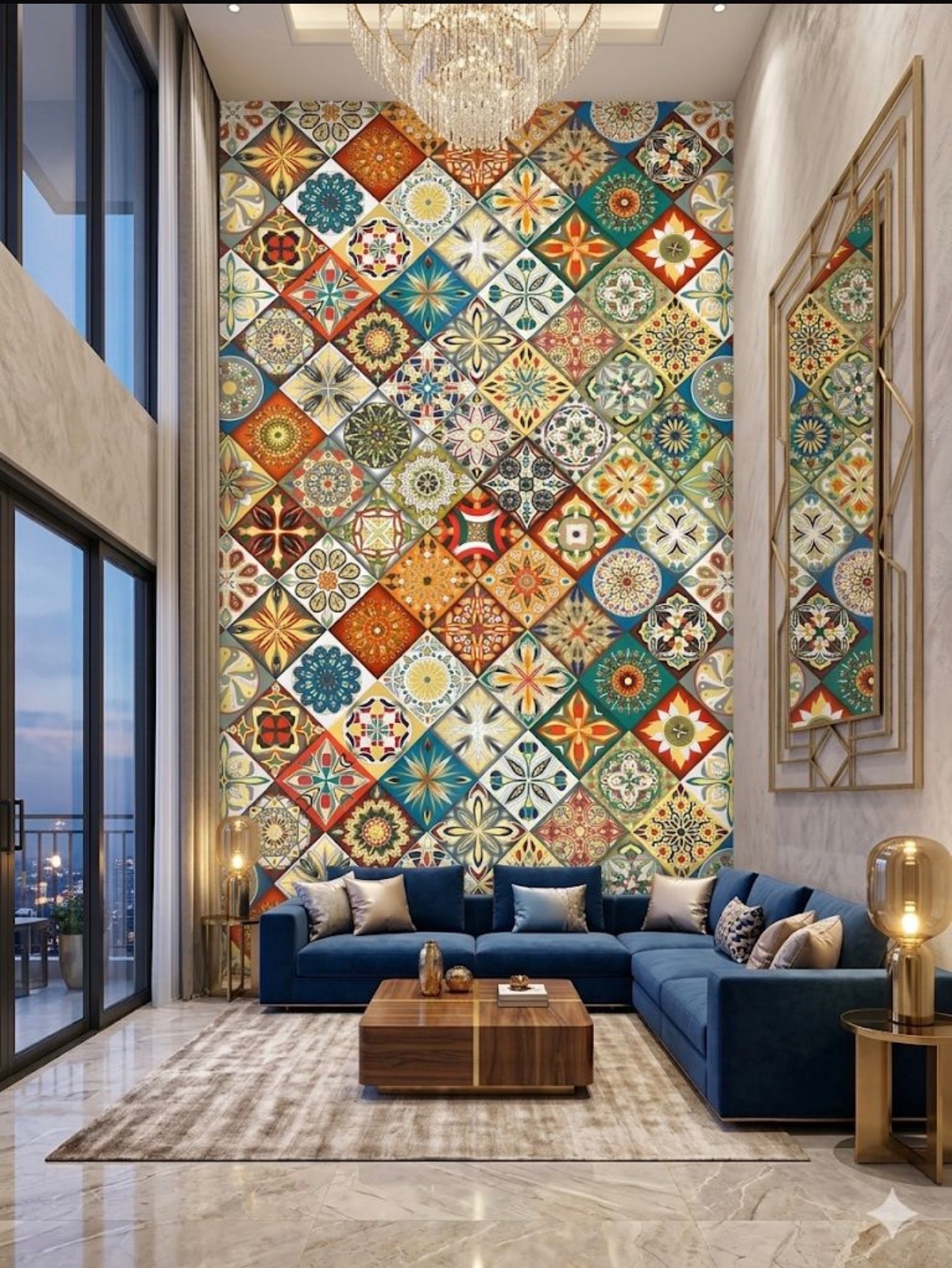 Marrakesh Mosaic - Close Up Detail