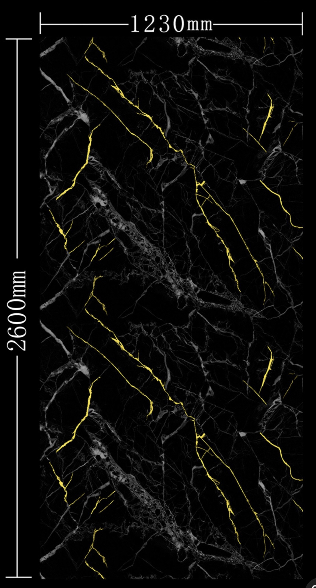 Nero Gold - Angle View