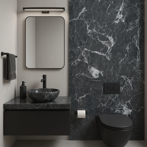 Obsidean White - Close Up Detail