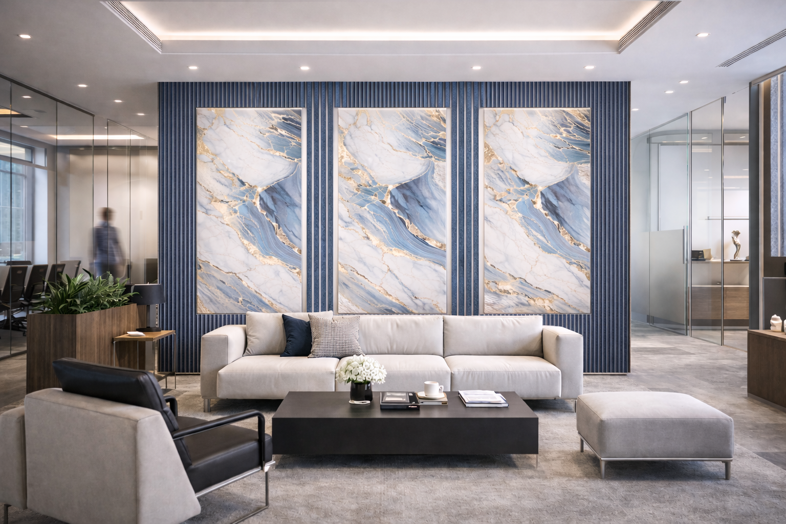 Ocean Blue - Close Up Detail