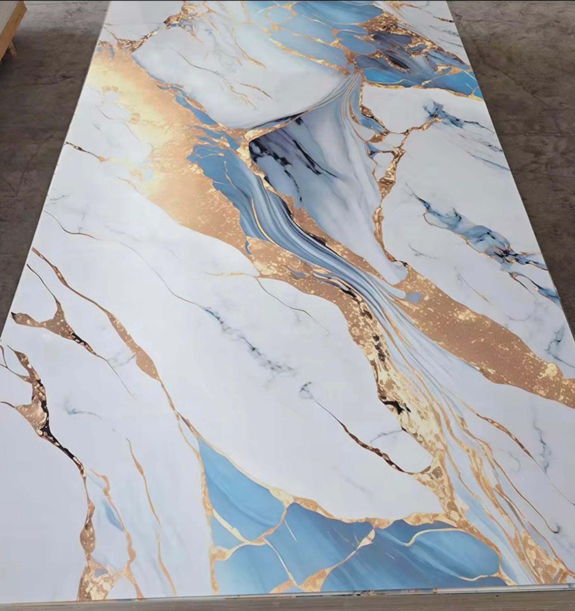 Ocean Blue - Angle View