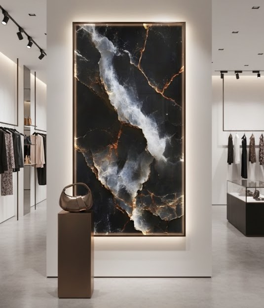 Volcanic Black - Close Up Detail