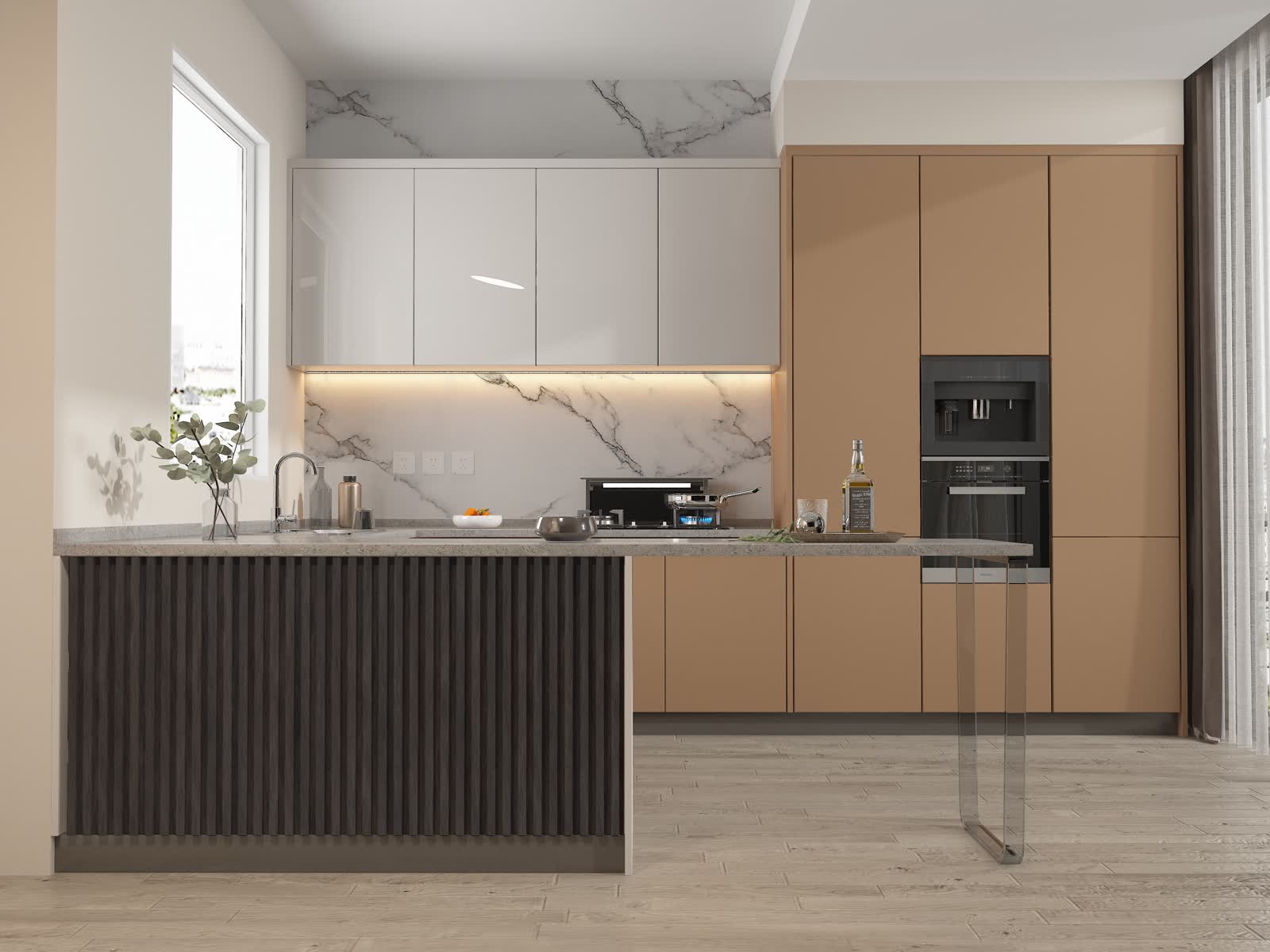 Dark Smoky Oak - Close Up Detail