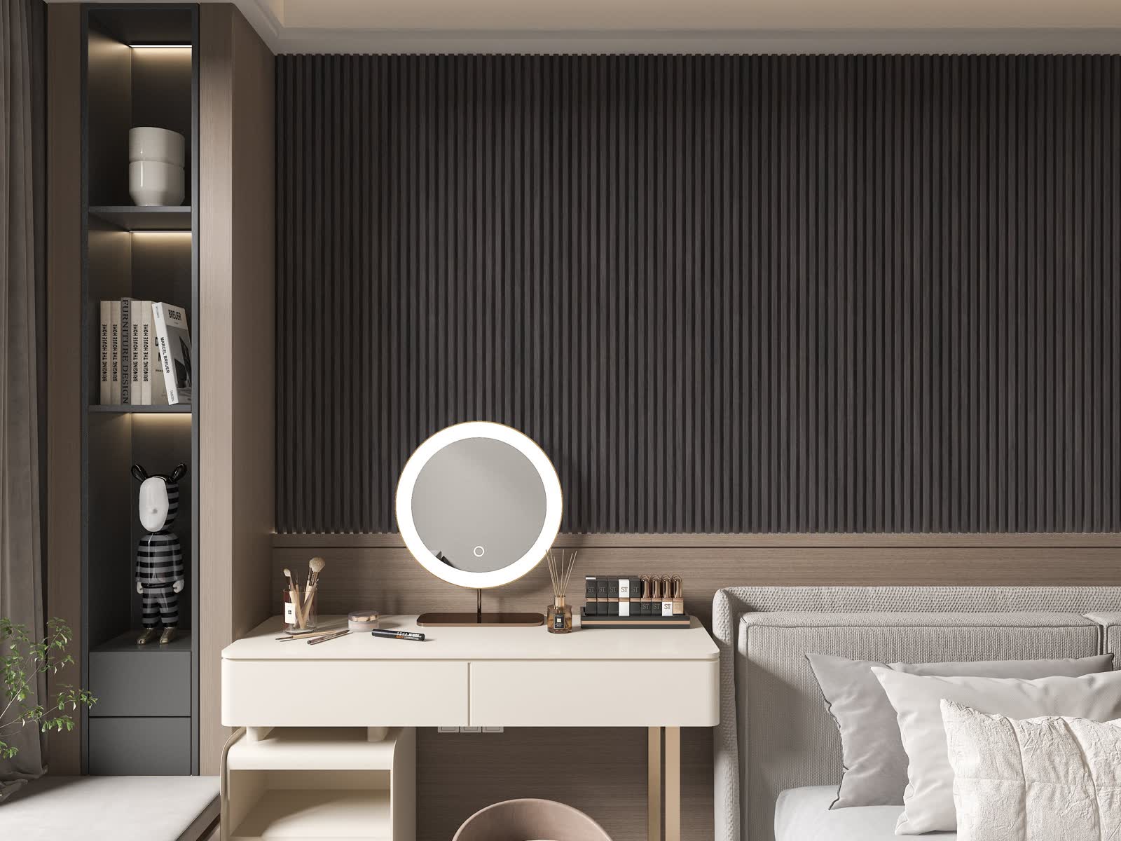 Dark Smoky Oak - Angle View