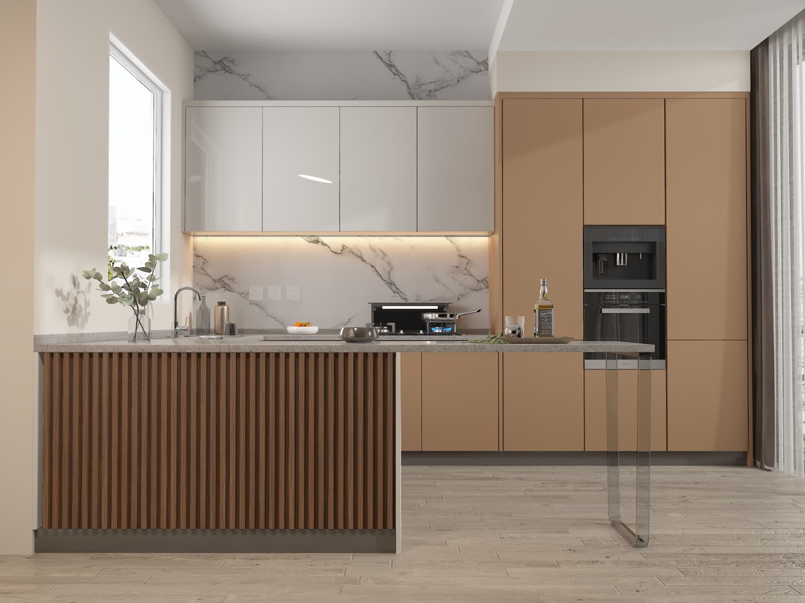 Midnight Elm - Close Up Detail