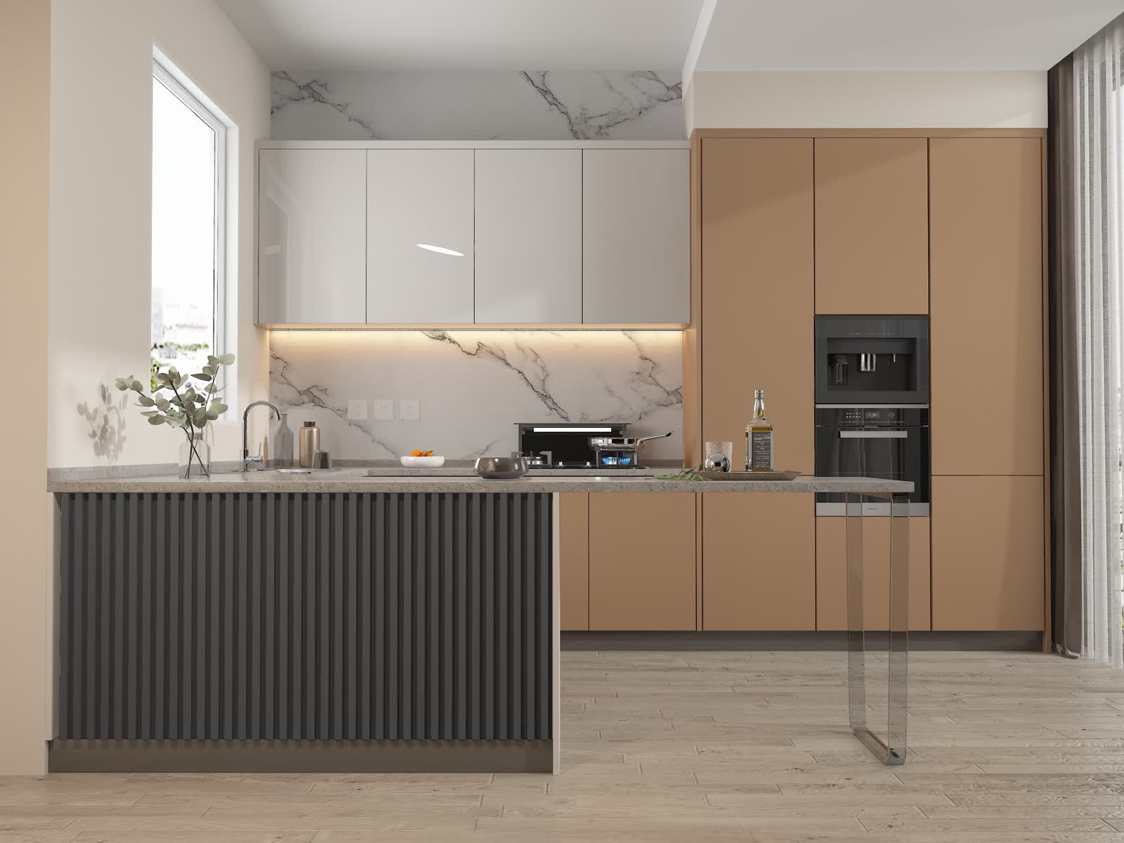 Silver Gray Metallic - Close Up Detail