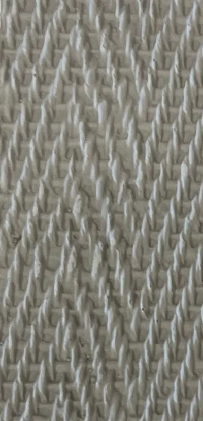 Gray Woven Chevron wall panel finish